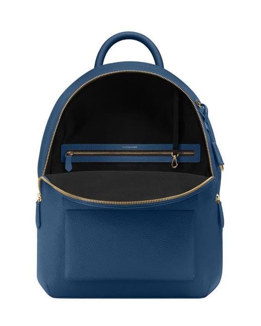 Maison De Sabre Blue Leather Backpack