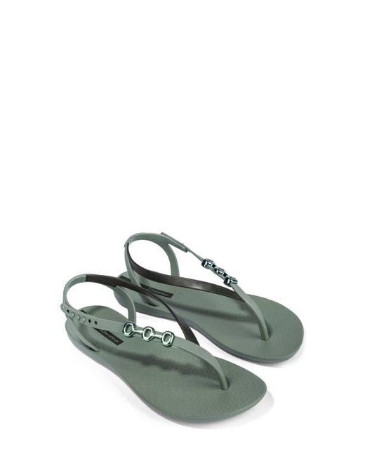 Ipanema Green Rio Ankle Strap Sandal