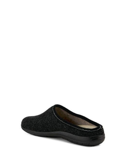 Flexus by Spring Step Black Loralee Scuff Slipper