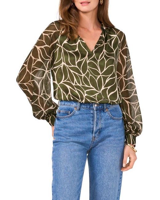 vince camuto bell sleeve top