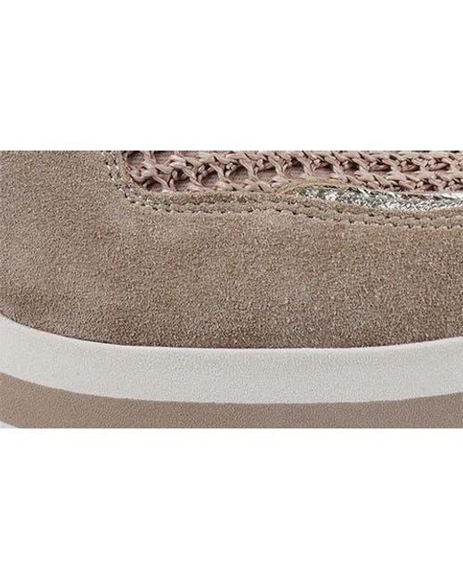 Zigi Natural Lively Platform Sneaker Pump