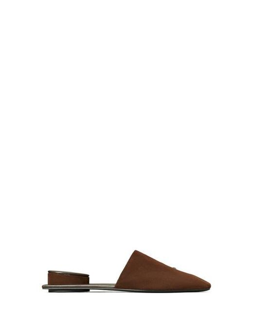 Tory Burch Brown Pierced Mule