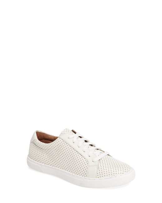 Caslon White Caslon(r) Cassie Perforated Sneaker