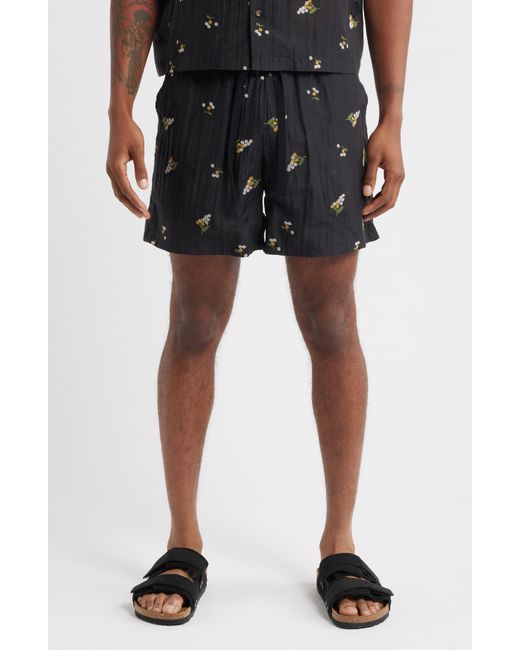 RIZORT Black Madison Shorts for men