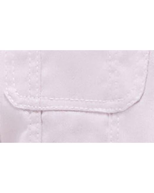 Bugatchi Multicolor Stretch Linen & Cotton Trucker Jacket for men
