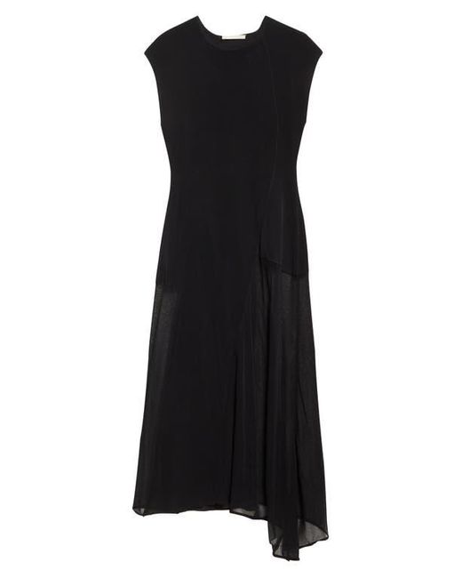 Jason Wu Women's Black Seamed Asymmetric Dress