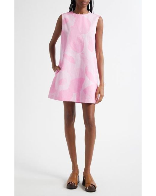open lace back dress Marimekko Kestit Unikko Cotton Dress main image 1