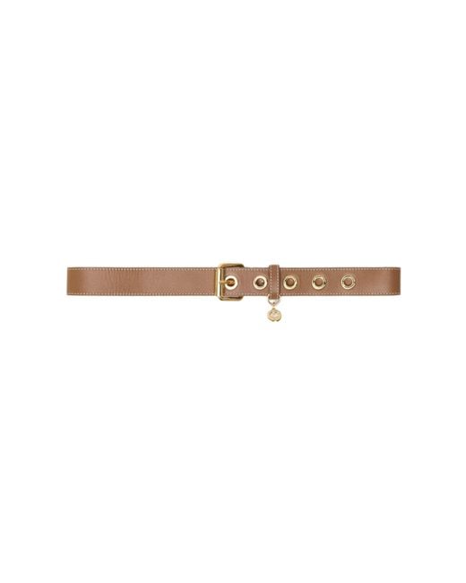 Maje Multicolor Leather Belt With Eyelets