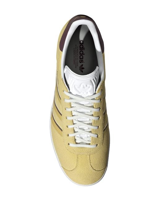 Adidas Yellow Gazelle Sneaker