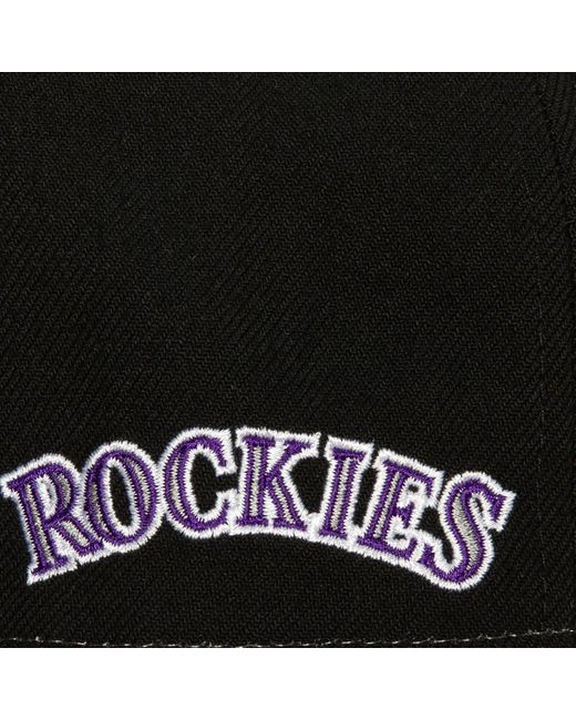 Men's Mitchell & Ness Purple Colorado Rockies Cooperstown