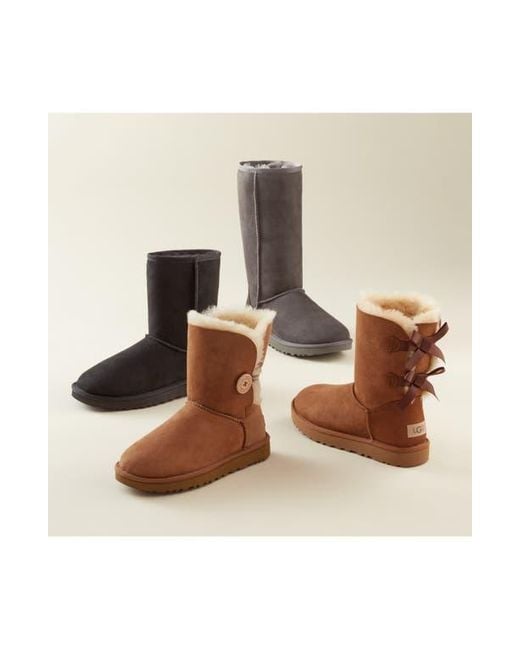 Ugg Brown Classic Ii Genuine Shearling Lined Short Boot