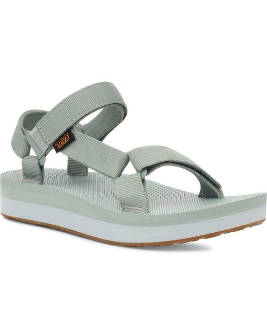 Teva White Midform Universal Sandal
