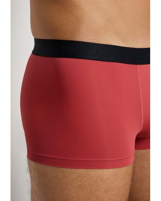 Hanro Red Micro Touch Boxer Brief for men