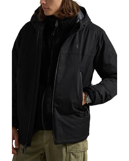Polo Ralph Lauren Black The Eastview Hooded Jacket for men