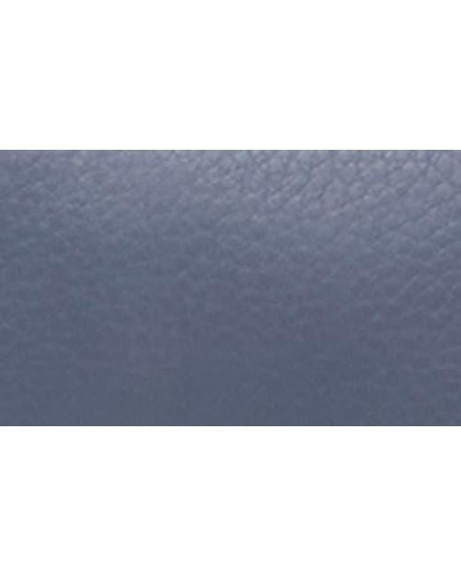 Aimee Kestenberg Blue Mini Saddle Up Convertible Leather Crossbody Bag