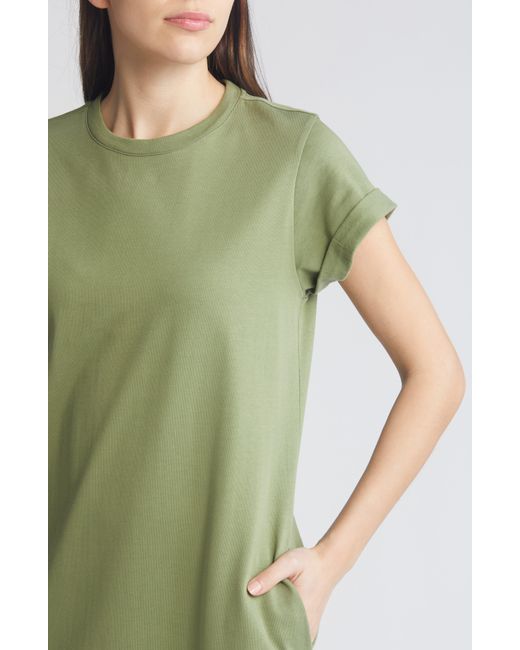 AllSaints Green Anna T-shirt Maxi Dress