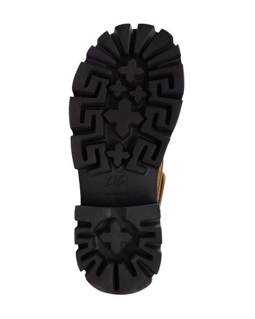 Zigi Brown Tenisha Platform Bootie