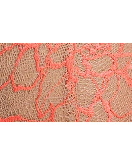 Savage x Fenty Pink Keepsake Lace Unlined Demi Bra