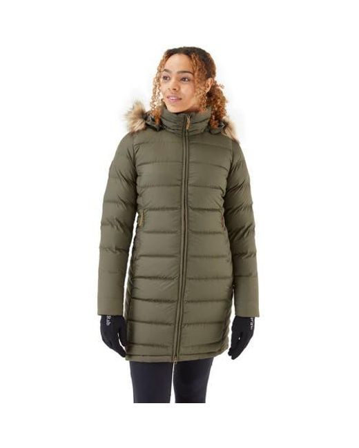 Rab Green Deep Cover Parka