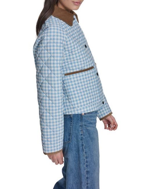 Levi's Blue Quilted Barn Jacket