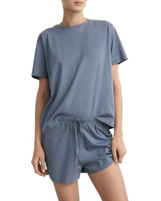 Mango Blue Short Pajamas