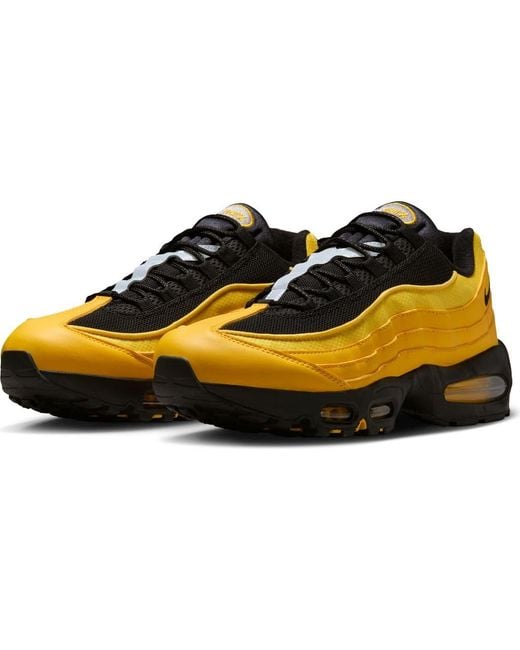 Nike Air Max 95 Sneaker in Yellow for Men | Lyst