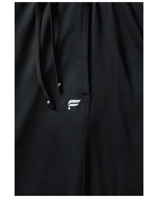 Fabletics Black Cloud Jersey Wide Leg Pant