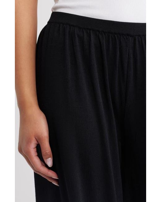 Mango Black Lalala Cuffed Pants