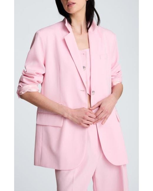 Kenneth Cole Pink Two-Button Jacket
