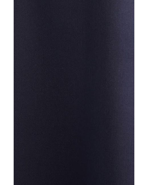 Monse Blue Double Zipper Midi Skirt