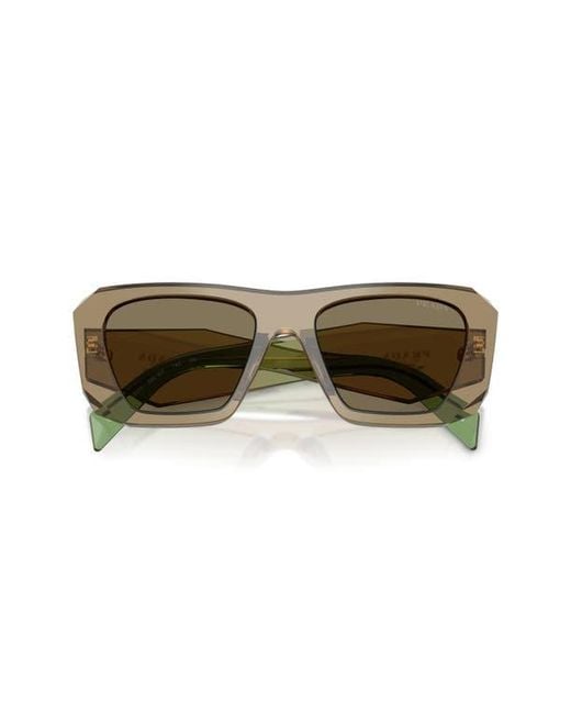 Prada Multicolor 53Mm Square Sunglasses