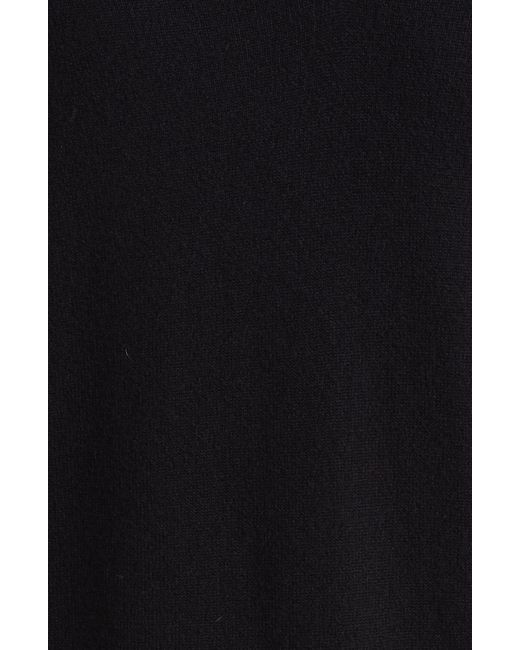 BLK DNM Black Recycled Cashmere Blend V-neck Sweater for men