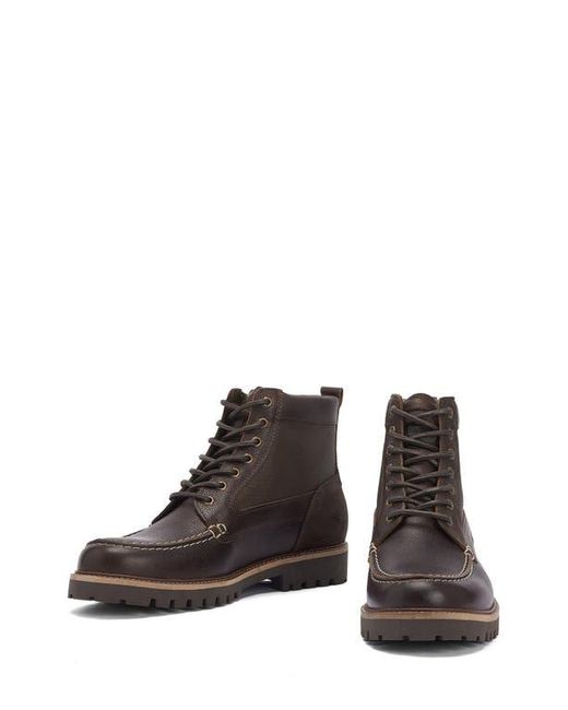 Barbour Brown Sheene Moc Toe Boot for men