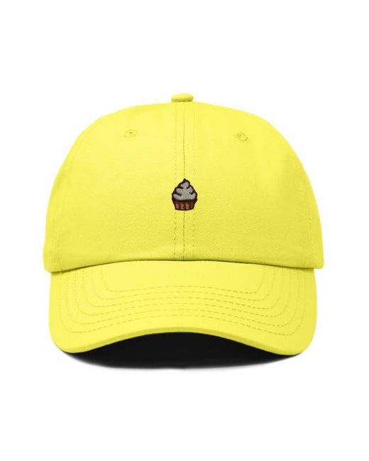 Alix Yellow Cupcake Dad Cap