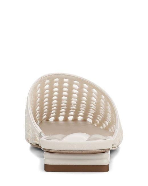 Franco Sarto White Toba Mule