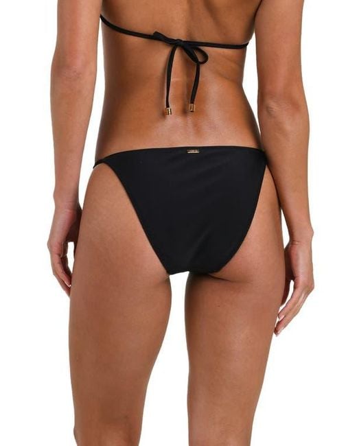 L'Agence Black Bikini Bottoms