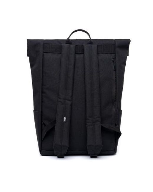 Lefrik Black Roll Backpack