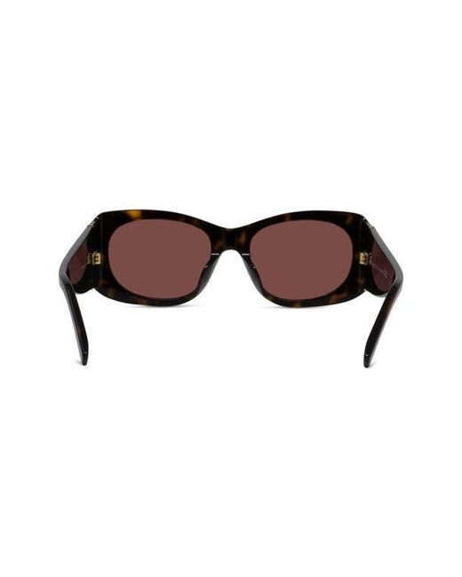 Givenchy Brown 53Mm Geometric Sunglasses