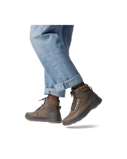 Sorel Brown Ankeny Ii Waterproof Hiking Boot for men