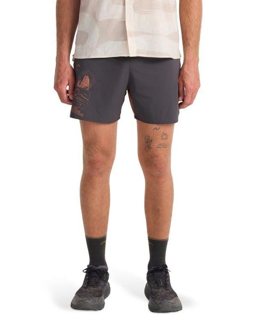 Roark Blue Alta 5 Drawstring Shorts for men