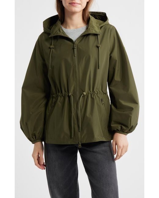 Mackage Green Isha Hooded Rain Jacket