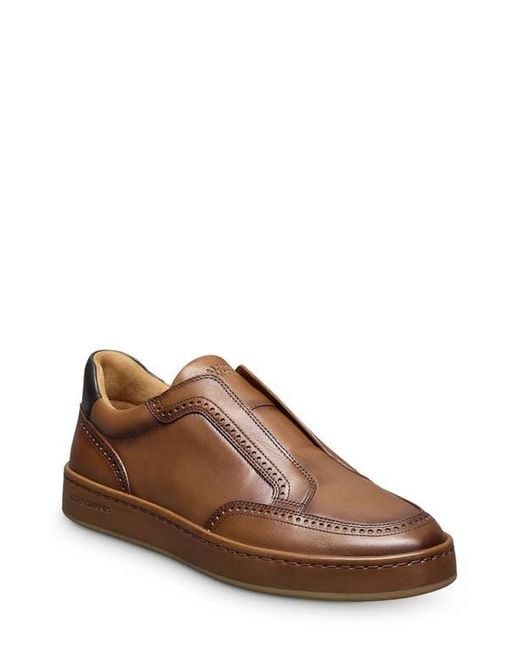 Allen Edmonds Brown Beckett Slip-On Sneaker for men
