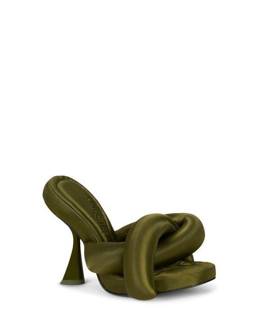 Cult Gaia Green Zabelle Sandal