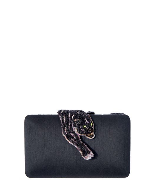 Simitri Blue Bagheera Clutch