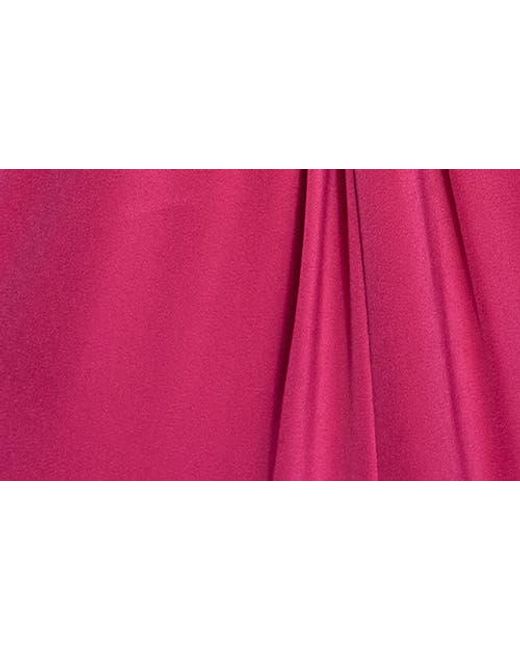 Donna Karan Pink Twisted Sleeveless Gown