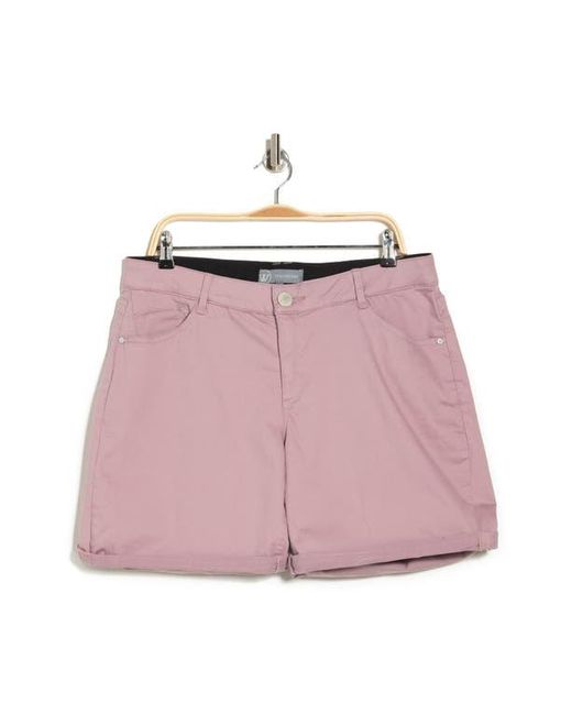 Wit & Wisdom Pink 'Ab'Solution Stretch Cotton Shorts