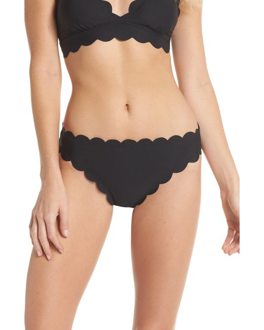 scalloped swimsuit bottoms