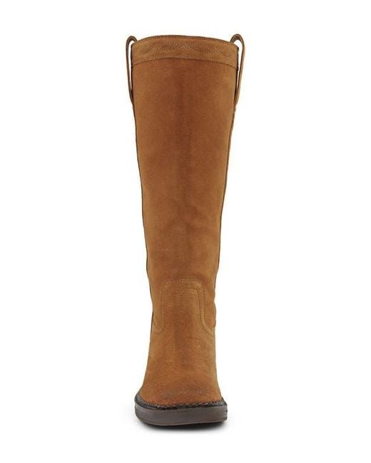 Frye Brown Kate Block Heel Boot