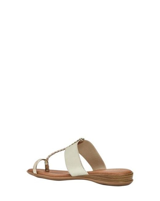 Andre Assous Multicolor Neo Toe Loop Sandal