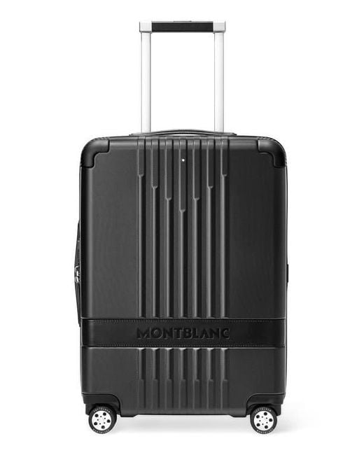 MONTBLANC LEATHER MOD. CABIN TROLLEY WITH FRONT POCKET - 38X55X23 (37 L) main image 1